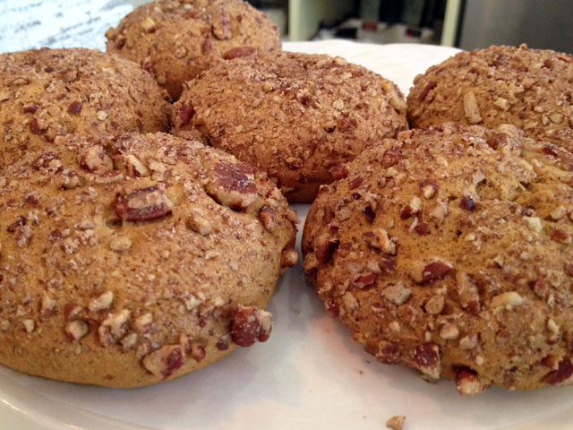 The “Pumpkin Pie” cookies at Milk Jar Cookies are a popular treat (Kelli Shiroma / Neon Tommy).