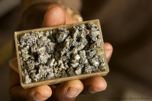 This is tin ore, one of the four "conflict minerals." (ENOUGH Project, Creative Commons)