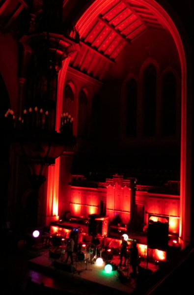 Rhye performing at Immanuel Presbyterian (Jillian Morabito/Neon Tommy) 