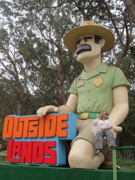 Ranger Dave is always watching...and getting climbed on (via Neon Tommy)