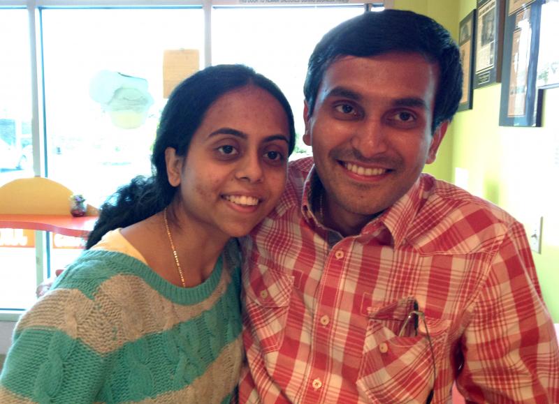 Swathi Krishnananda and Pavan Narendra have friends who married through online dating