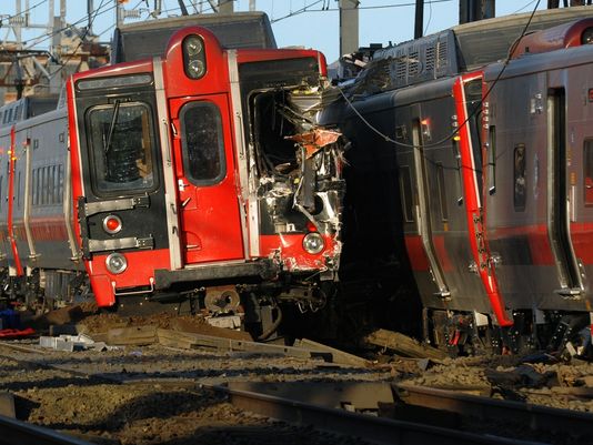Two Trains Collide in Conneticut | USA Today