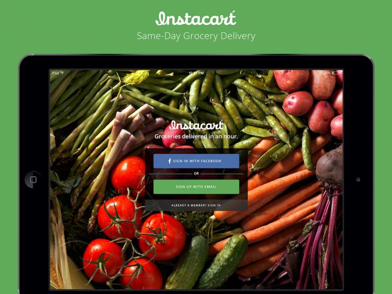 Same-day grocery delivery service Instacart just moved into the competitive LA market. (Instacart)