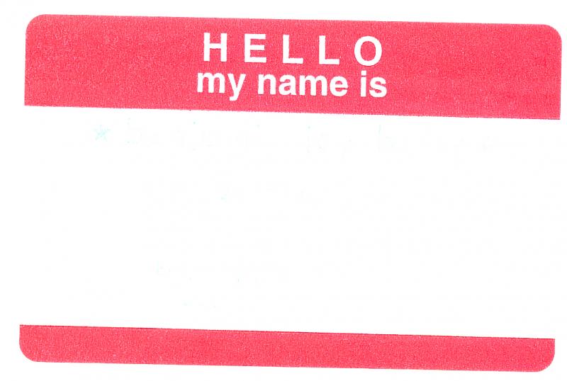 If you had a blank slate, would you change your name? (Photo courtesy of Emily Rose / Flickr CC)