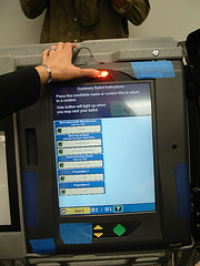 ES&S voting machine