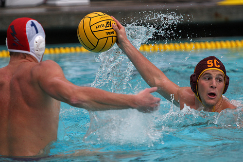 Genidounias currently has 151 goals at USC, tied for 9th all-time in the program record books. (Benjamin Dunn/Neon Tommy)