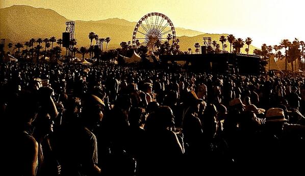 Coachella kicks off what's sure to be a great festival season next weekend. (@OnSMASH / Twitpic)