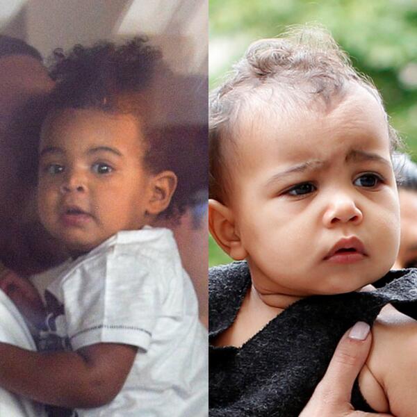 Blue Ivy Carter and North West (@GlobalGrind / Twitter) Blue Ivy Carter and North West (@GlobalGrind / Twitter)