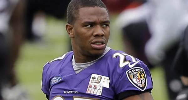 Ray Rice's domestic abuse scandal has been one of the most talked-about news stories this year. (@NBCNightlyNews / Twitter)