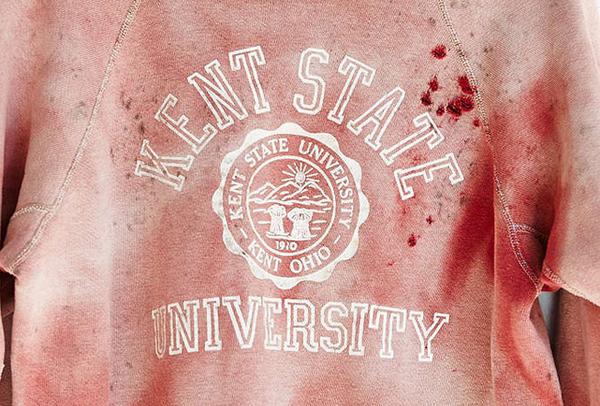 Urban Outfitters has made headlines once again - this time for its faux blood-splattered Kent State sweatshirt. (@Adweek / Twitter) Urban Outfitters has made headlines once again - this time for its faux blood-splattered Kent State sweatshirt. (@Adweek / Twitter)