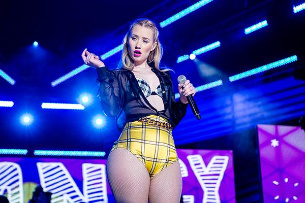 Iggy Azalea leads the list of nominees with six total nominations. (@marieclaireau / Twitter)