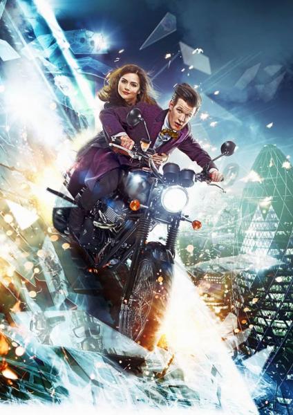 Definitely a little more action-oriented than other episodes, the episode features James Bond-like stunts, especially with that motorbike. (BBC)