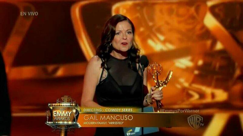 This is the 65th Emmy Awards, and she is the second woman to win in this category. Seems a little skewed, doesn't it? (Twitter)