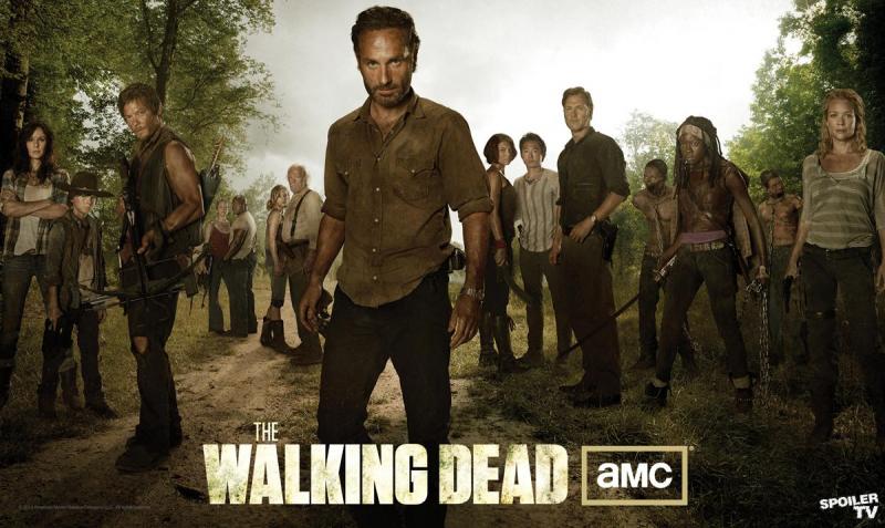 "The Walking Dead" is TV's bloodiest show, if you count zombies. (They're bodies one way or another, I guess.)