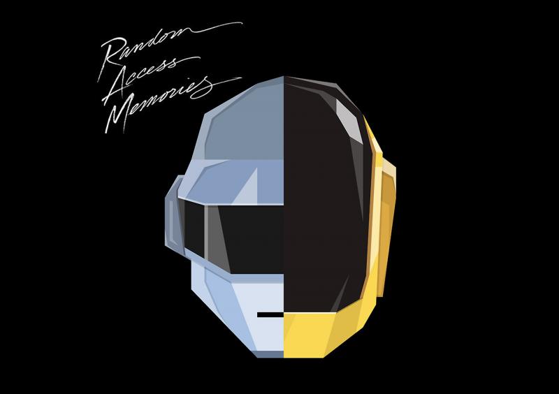 The album cover for "Random Access Memories" (Tumblr)