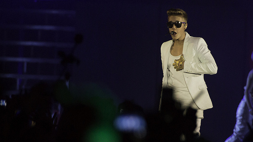 Bieber during happier times (NRK P3/Creative Commons) 