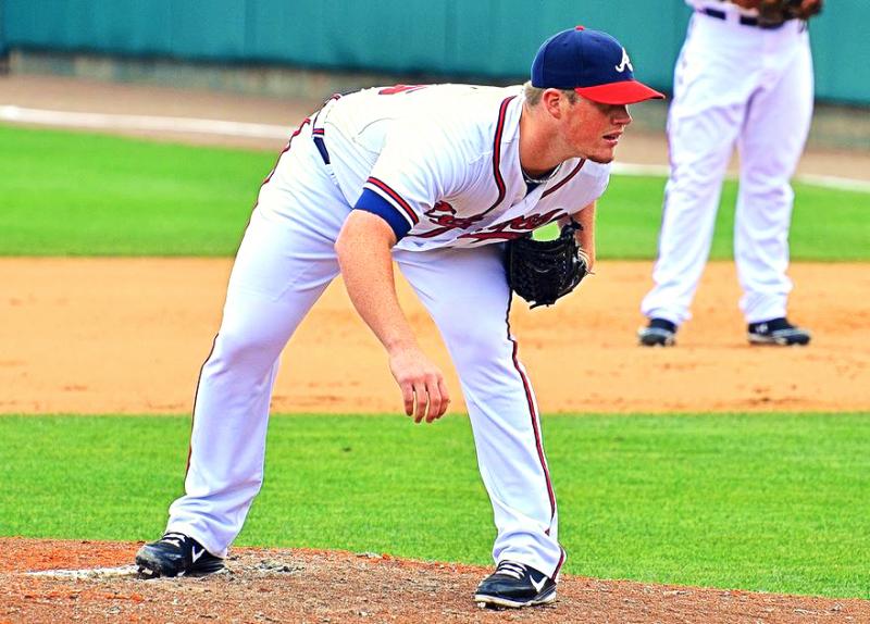 Craig Kimbrel and the Braves will have to stare down the Nationals the length of the season to take the NL East crown. (Wikimedia)