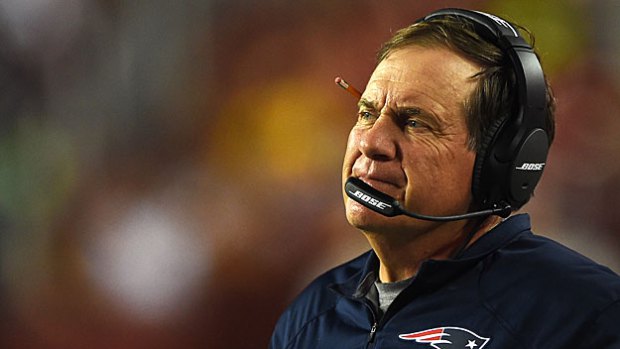 Bill Belichick is a master of adjustments. What's up his sleeves (or lack thereof) now? (Patrick Smith/Getty Images)