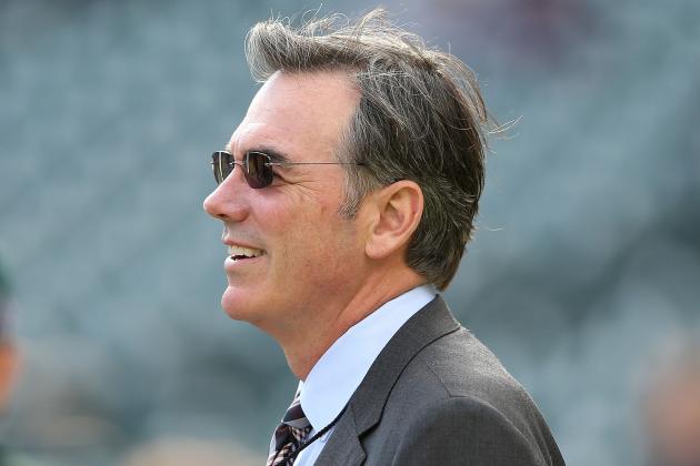 Athletics' GM Billy Beane has already reinvented the game once with his "moneyball" approach. (Leon Halip/Getty Images)