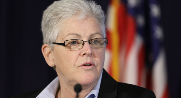 Gina McCarthy at a Press Conference / Wikipedia Commons Gina McCarthy at a Press Conference / Wikipedia Commons
