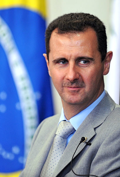 Syria's Bashar al-Assad (Wikimedia Commons)