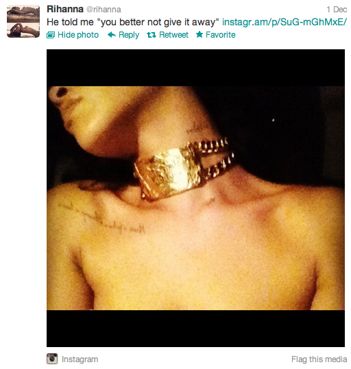 Rihanna's tweets have fans speculating a rekindled relationship with Chris Brown.