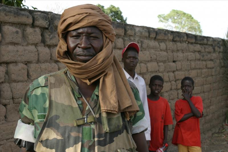 A rebel fighter in Central African Republic (hdptcar on flickr). A rebel fighter in Central African Republic (hdptcar on flickr).