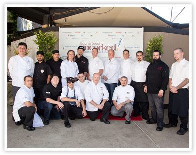 Star chefs gathered at last year's Laguna Beach Uncorked! Event (Laguna Beach Uncorked!) Star chefs gathered at last year's Laguna Beach Uncorked! Event (Laguna Beach Uncorked!)
