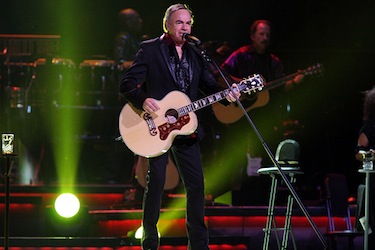 Neil Diamond performing in 2011. (Creative Commons, Eva Rinaldi)