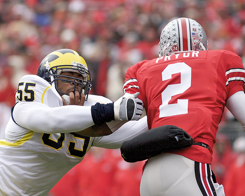 Big Ten defenders will no longer have to worry about Pryor. (Scott Stuart via Creative Commons) Big Ten defenders will no longer have to worry about Pryor. (Scott Stuart via Creative Commons)