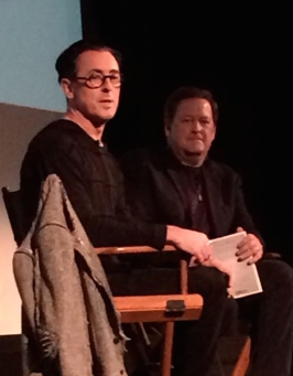 Alan Cumming and Sam Rubin. (@LiveTalksLA/Twitter) Alan Cumming and Sam Rubin. (@LiveTalksLA/Twitter)