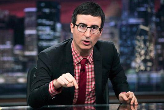 John Oliver on "Last Week Tonight" (Twitter/ @styledotcom) John Oliver on "Last Week Tonight" (Twitter/ @styledotcom)