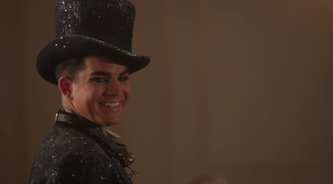 Adam Lambert's character Starchild makes an unbelievable first impression with "Marry The Night". (Fox) Adam Lambert's character Starchild makes an unbelievable first impression with "Marry The Night". (Fox)