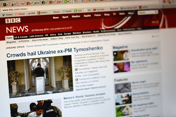 Stoller-Schoff occasionally utilizes BBC News' website for information.