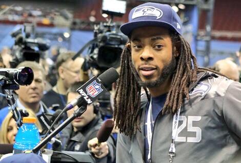 Seattle Seahawks CB Richard Sherman (Twitter/@RSherman_25)