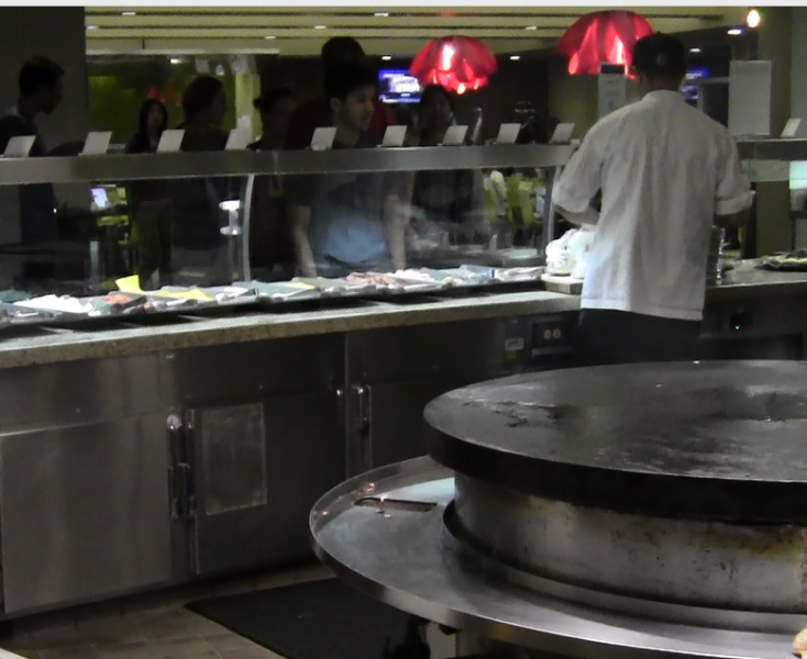 Many students don't consider what goes into preparing them three meals a day. (Angela Shen/Neon Tommy)