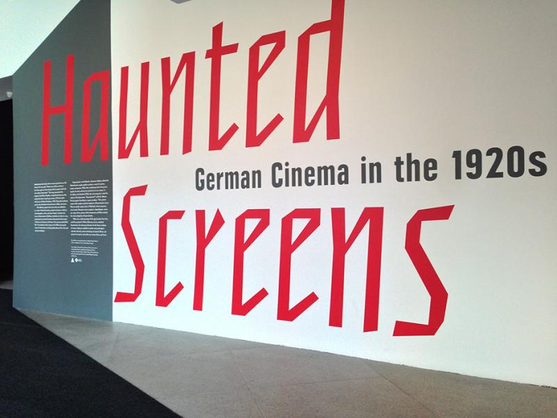Haunted Screens welcoming entrance. (by Iqbal Al-Sanea)