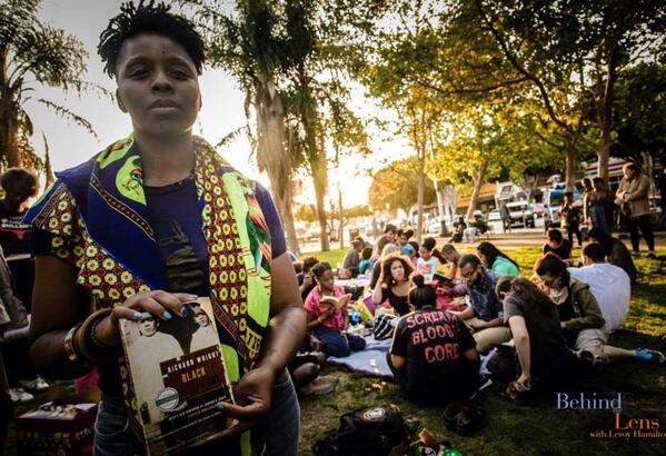 Black Lives Matter activists successfully pushed for a meeting with Los Angeles Police Chief Charlie Beck. What's next? (@Blklivesmatter/Twitter)