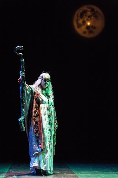 Deborah Strang as Prospero. Photo by Craig Schwartz Deborah Strang as Prospero. Photo by Craig Schwartz