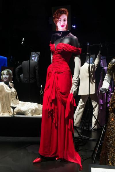 Julia Roberts' iconic red gown from "Pretty Woman" is one of over 150 costumes on display (Photo via AMPAS) Julia Roberts' iconic red gown from "Pretty Woman" is one of over 150 costumes on display (Photo via AMPAS)