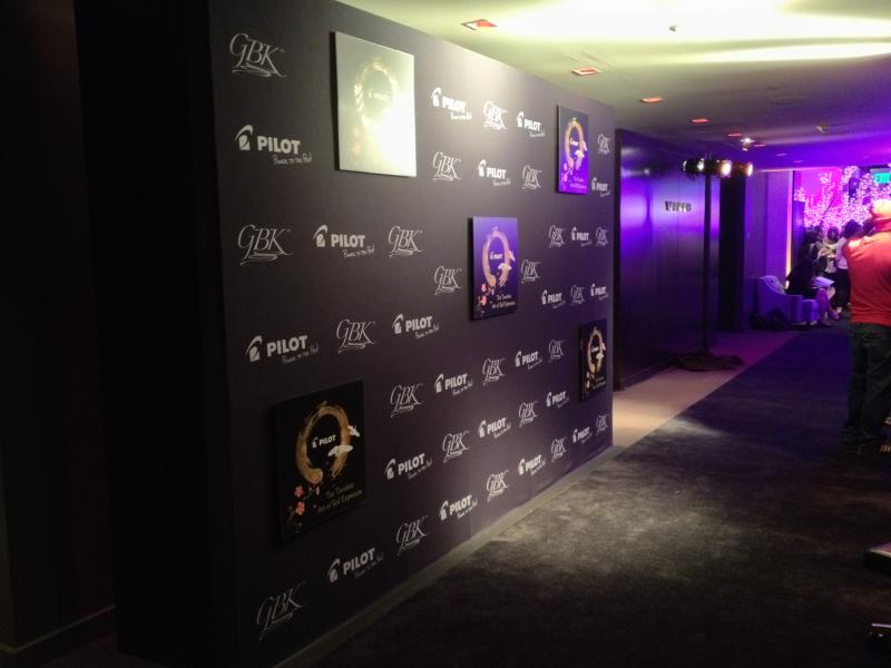 GBK and Pilot Pen's Golden Globes Gift Suite (Tara Bitran/Neon Tommy)