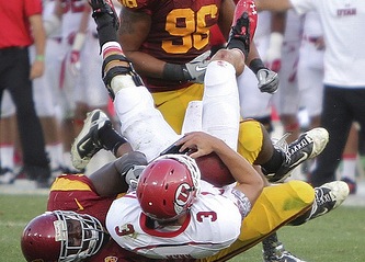 Utah could struggle mightily against ASU's front seven. (McKenzie Carlile/Neon Tommy) Utah could struggle mightily against ASU's front seven. (McKenzie Carlile/Neon Tommy)