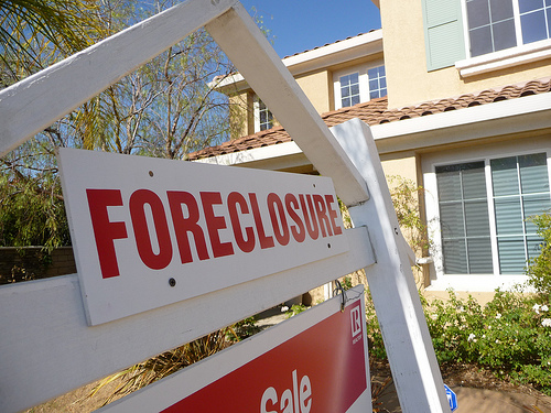 A foreclosed residential property (Jeff Turner, via Creative Commons) A foreclosed residential property (Jeff Turner, via Creative Commons)