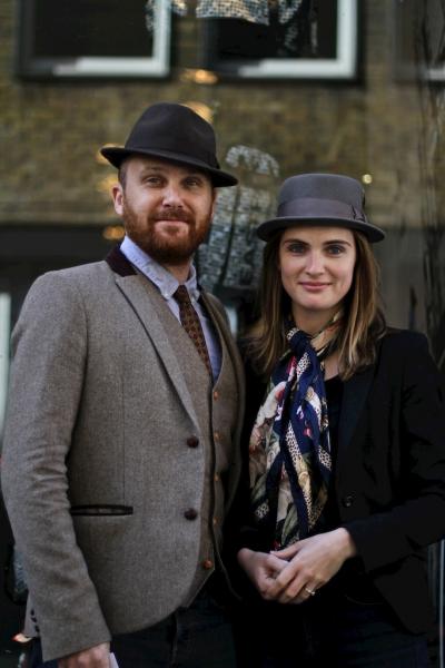 Couple does fancy matching right (Pinterest @Bizarre FashionStore)