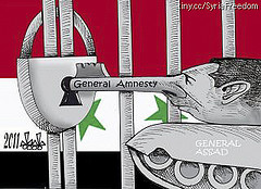 A Syrian opposition cartoon. (Flickr Creative Commons) A Syrian opposition cartoon. (Flickr Creative Commons)