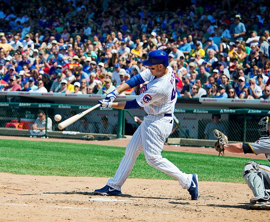 Anthony Rizzo is on the rise at 23 years old. (Bengrey/Creative Commons) Anthony Rizzo is on the rise at 23 years old. (Bengrey/Creative Commons)
