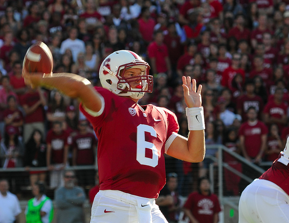 It was not Josh Nunes' best day, but Stanford got the win. (Jerry Ting/NT) It was not Josh Nunes' best day, but Stanford got the win. (Jerry Ting/NT)