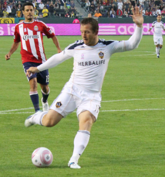 Chad Barrett scored the lone goal in the SuperClasico. (Ryan Kantor/Neon Tommy) Chad Barrett scored the lone goal in the SuperClasico. (Ryan Kantor/Neon Tommy)