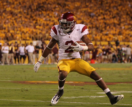 USC WR Robert Woods (James Santelli) USC WR Robert Woods (James Santelli)