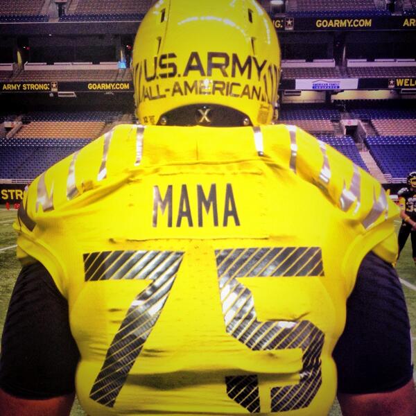 Damien Mama leads an excellent class of linemen. (Twitter/Dmama75) Damien Mama leads an excellent class of linemen. (Twitter/Dmama75)